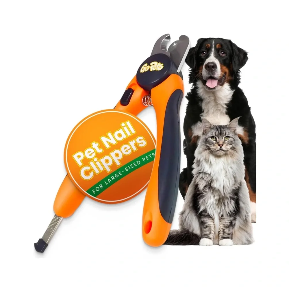 GoPets Dog Nail Clippers with Quick Sensor& Safety Guard,Heavy Duty Nail Trimmer